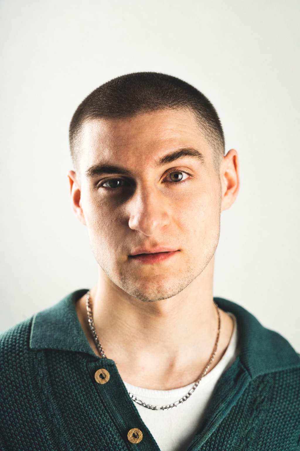Matched illustrative AI buzz cut preview